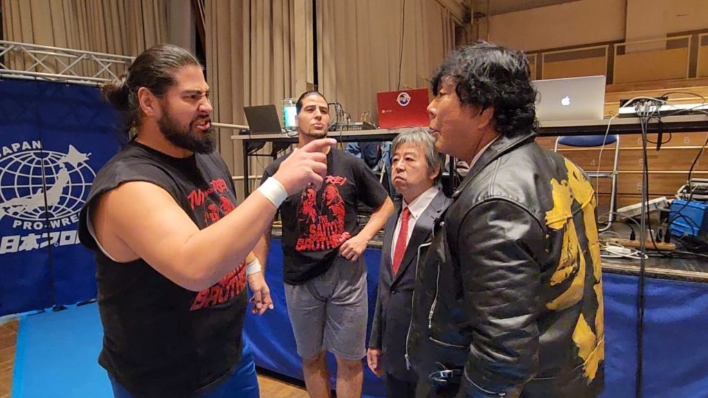 12.17】大仁田が11.29全日本プロレス後楽園ホール大会前に訪問 FMWE